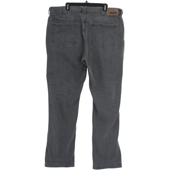 Duluth Trading Co Grey Ballroom Double Flex Jeans Mens 42 x 34 - Picture 1 of 6